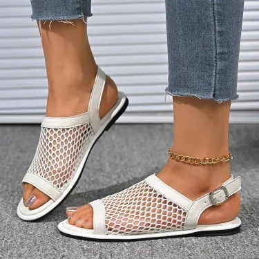 Women's Flat-Soled Back Strap Sandals 