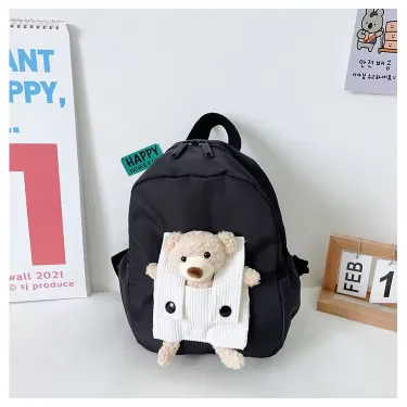 New Custom Cartoon Little Bear Backpack 