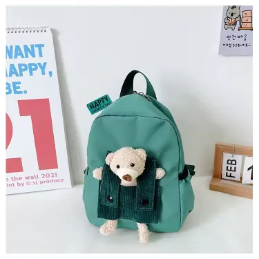  New Custom Cartoon Little Bear Backpack 