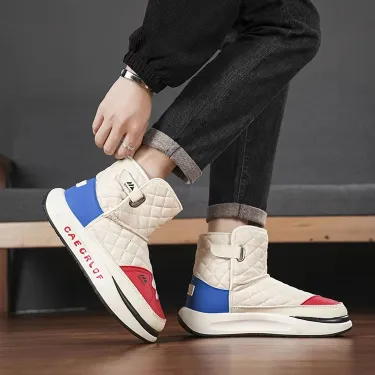Men's Winter High-top Waterproof Shoe
