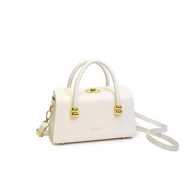 Fashion Handbag Polyester Lock Shoulder Bag