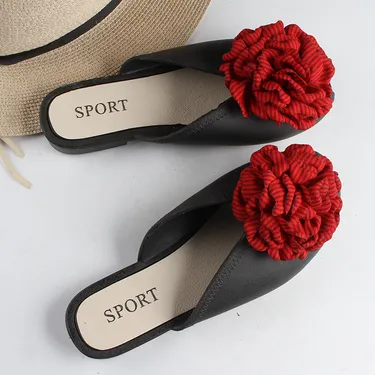 Daffodil Flower Half Slippers