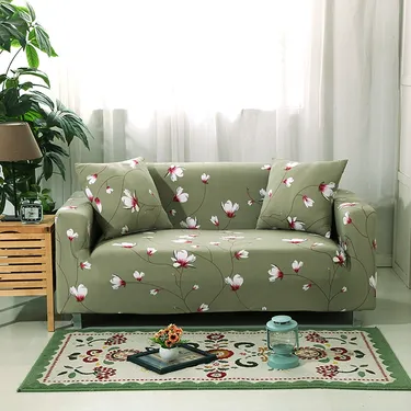 Elegant Geometric Sofa Cover
