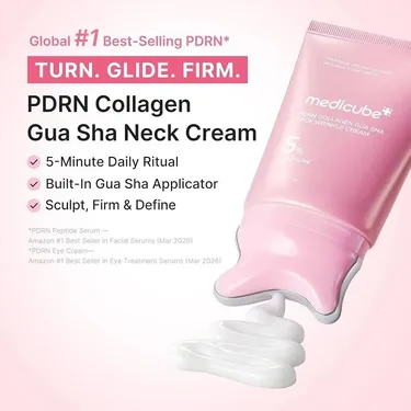 Medicube PDRN Collagen Gua Sha Neck Wrinkle Cream (90g)