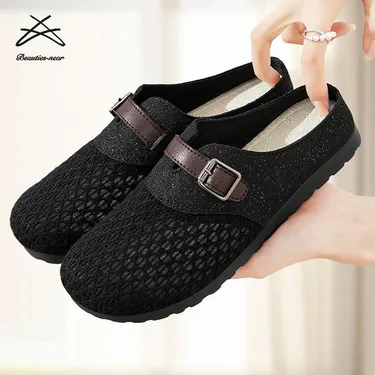 FLATS SHOES FASHION WEAVE LADIES SLIPPERS SUMMER