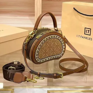 Women's Designer PVC Crossbody Bag 