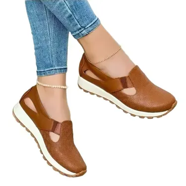 Women's  Casual Hollow Boat Shoes