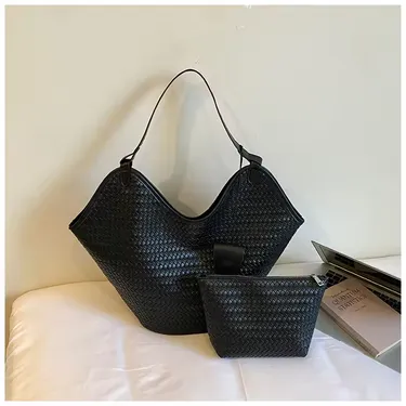 Women's Large Capacity PU Leather Tote Bag