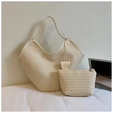 Women's Large Capacity PU Leather Tote Bag