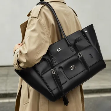 High-End Large Capacity Tote Bag | Stylish Women’s Everyday Handbag