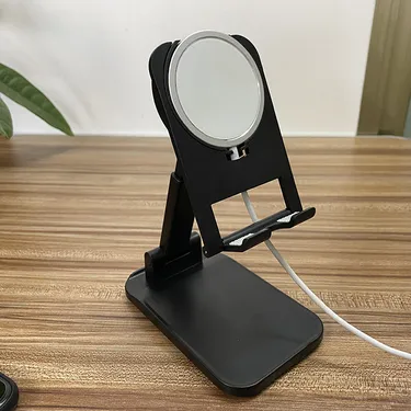 Adjustable Foldable Phone Stand Portable Desktop Holder for Smartphones and Tablets Sturdy Non Slip Travel Friendly