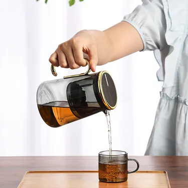 700ml High Borosilicate Glass Automatic Tea Infuser