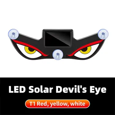 Car Solar-Powered Devil's Eye Light