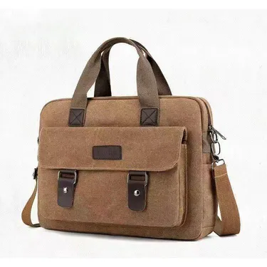 Retro Style Canvas Shoulder Bag