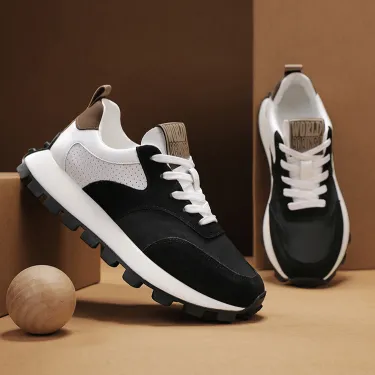 VERSATILE TRENDY THICK SOLE CASUAL SHOES GB-B902