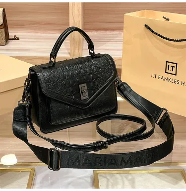 Women's Retro Crocodile Pattern Bag