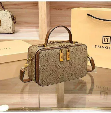  Single Shoulder Bag with Two Handles