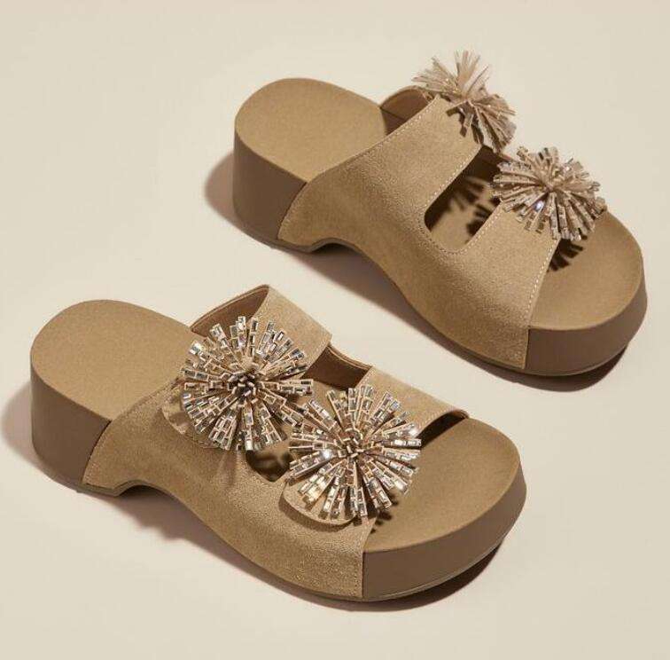  Thick Bottom Wedge Sandals for Women
