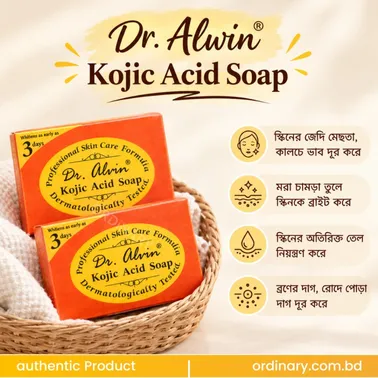 Dr. Alvin Kojic Acid Soap 135gm 2pcs Combo
