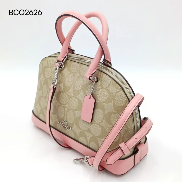 Coach Small Sierra Coated Canvas