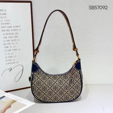 Vintage Old Flower Armpit Shoulder Bag