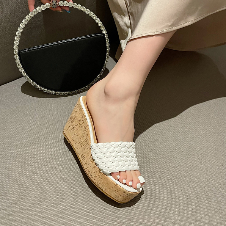 WOVEN HEEL OUTDOOR WOMEN SANDAL GB-8822