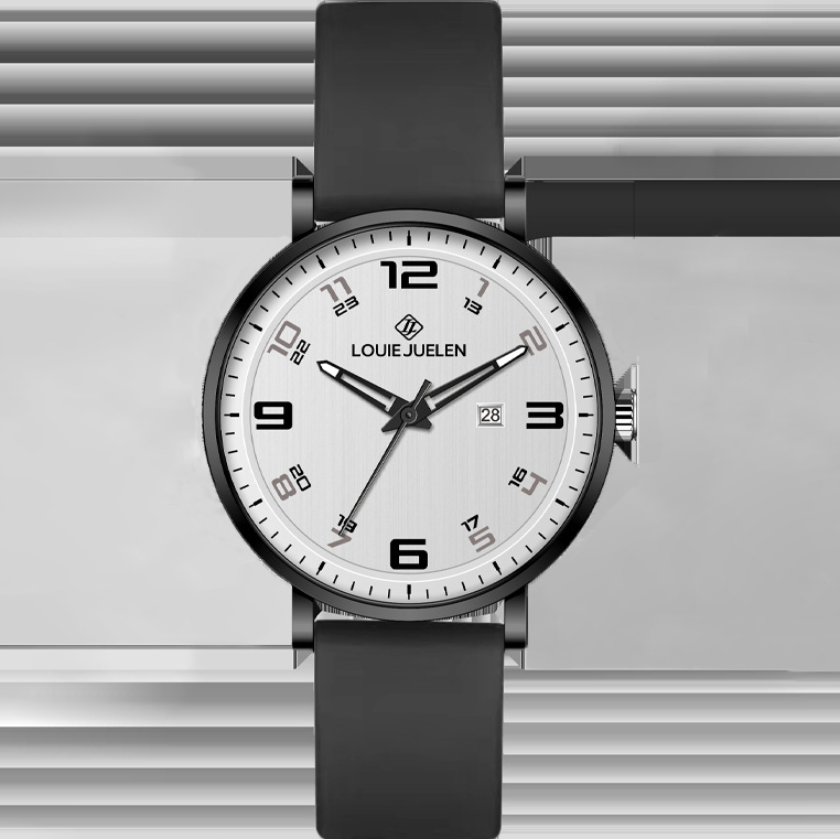 LOUIE JUELEN QUARTZ GB-L9542BW