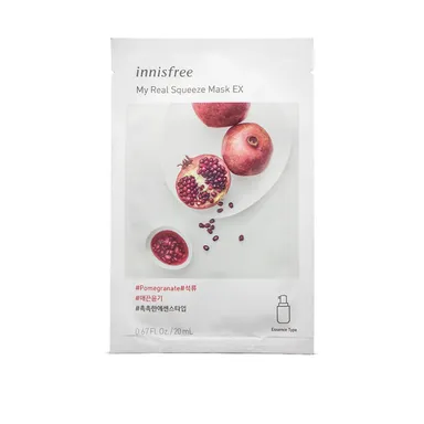 Innisfree My Real Squeeze Mask EX (Pomegranate) 20ml