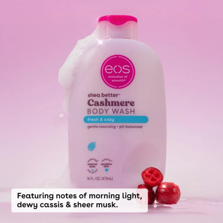 eos – Shea Better Cashmere Body Wash – Fresh & Cozy – (473 ml)