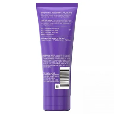 Aussie – Instant Freeze Hair with Jojoba Oil & Sea Kelp Gel – (198 gm)