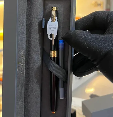 Parker Aster Black Fountain Pen 