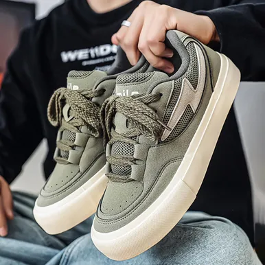 RETRO BREATHABLE HEIGHT-INCREASING SNEAKERS GB-2267