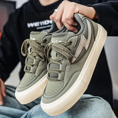 RETRO BREATHABLE HEIGHT-INCREASING SNEAKERS GB-2267