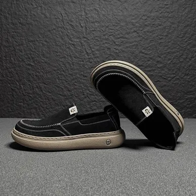 BREATHABLE  LIGHTWEIGHT THICK SOLE CASUAL SHOES L109B