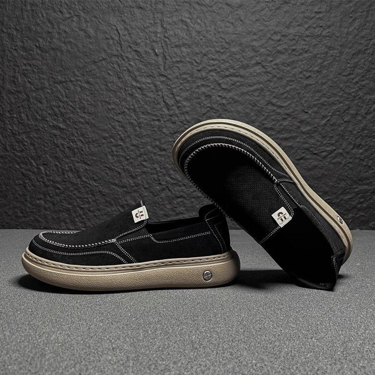 BREATHABLE  LIGHTWEIGHT THICK SOLE CASUAL SHOES L109B