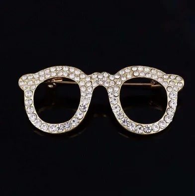 Sunglasses Crystal Rhinestone Brooch/ Hijab Safety Pin