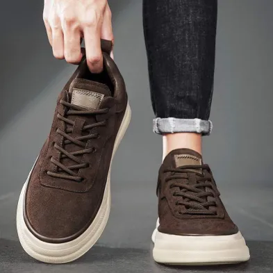 VERSATILE LEATHER LIGHTWEIGHT CASUAL SHOE 6002CF