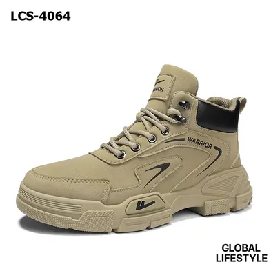 Huili Men's British Style Martin Boots