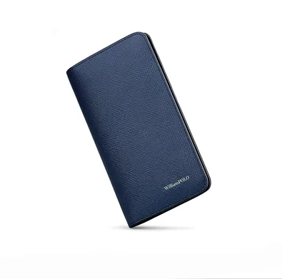 BLUE BANK CARD HOLDER