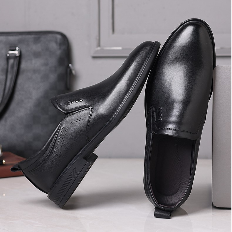 Quilted Velvet Formal Shoes