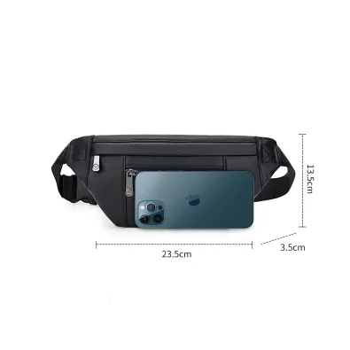 GENUINE LEATHER CHEST BAG