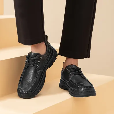 COWHIDE HAND-STITCHED CASUAL SHOE GB-5069