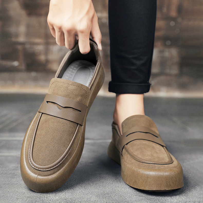 KOREAN  STYLE BREATHABLE MEN'S LOAFERS GB-L785