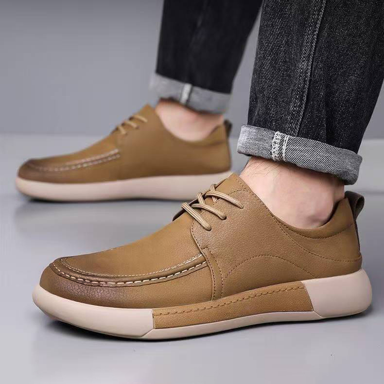 BRITISH STYLE CASUAL LEATHER SHOES GB-5821