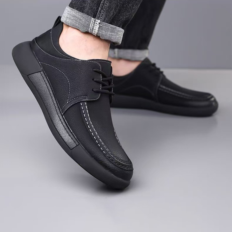 BRITISH STYLE CASUAL LEATHER SHOES 5821b