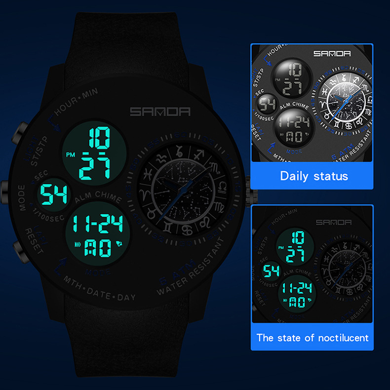 SANDA QUARTZ GB-S6036BG