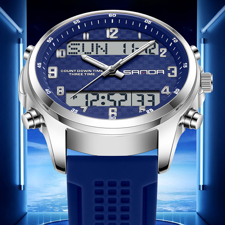 SANDA QUARTZ GB-S9119SBL