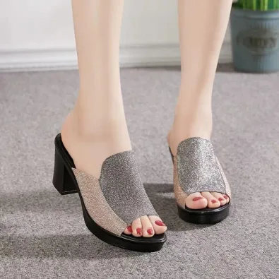 Summer Casual Shoes High-Heeled 