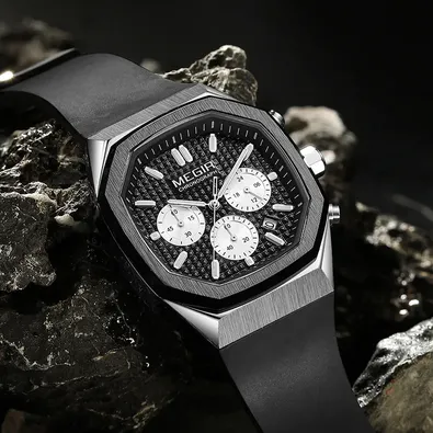 MEGIR QUARTZ  PO-MR2215BW