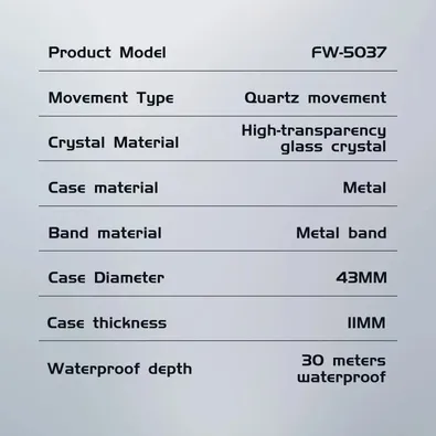 MARK FAIRWHALE QUARTZ PO-FW5037S